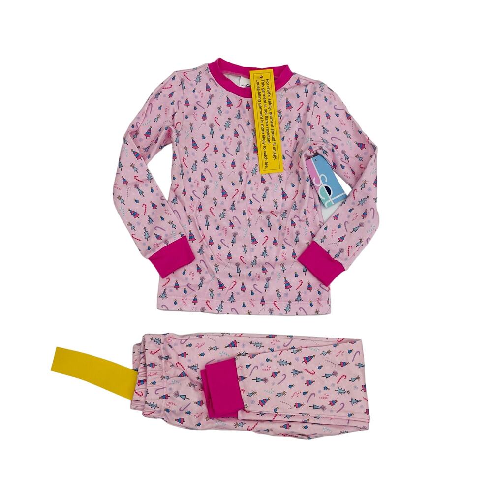 NWT SET 2T Christmas Sweet Pea PJs